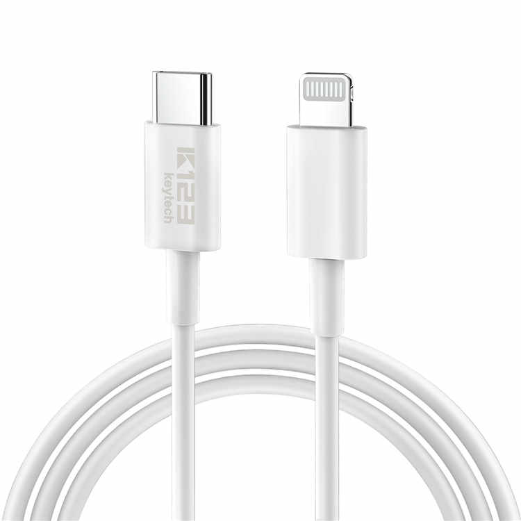 KAL018 C94 USB C to Lightning Data Cable PD Fast Charger TPE Molding Bend Test 15000 Times