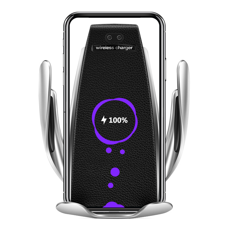 K123 Qi 10W car mount Holder wireless charger wireless car charger Mount for iPhone Samsung fast charger Automatic