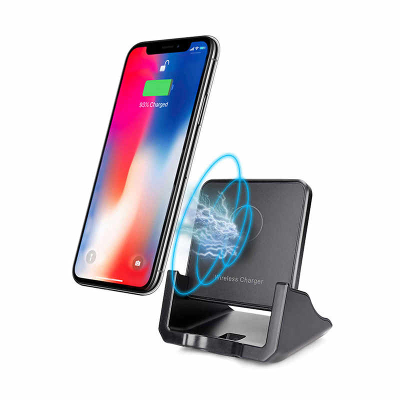 KQI010 Wireless Charger, 10W Qi-Certified Wireless Charging Pad, Compatible iPhone Xs Max/XR/XS/X/8/8Plus