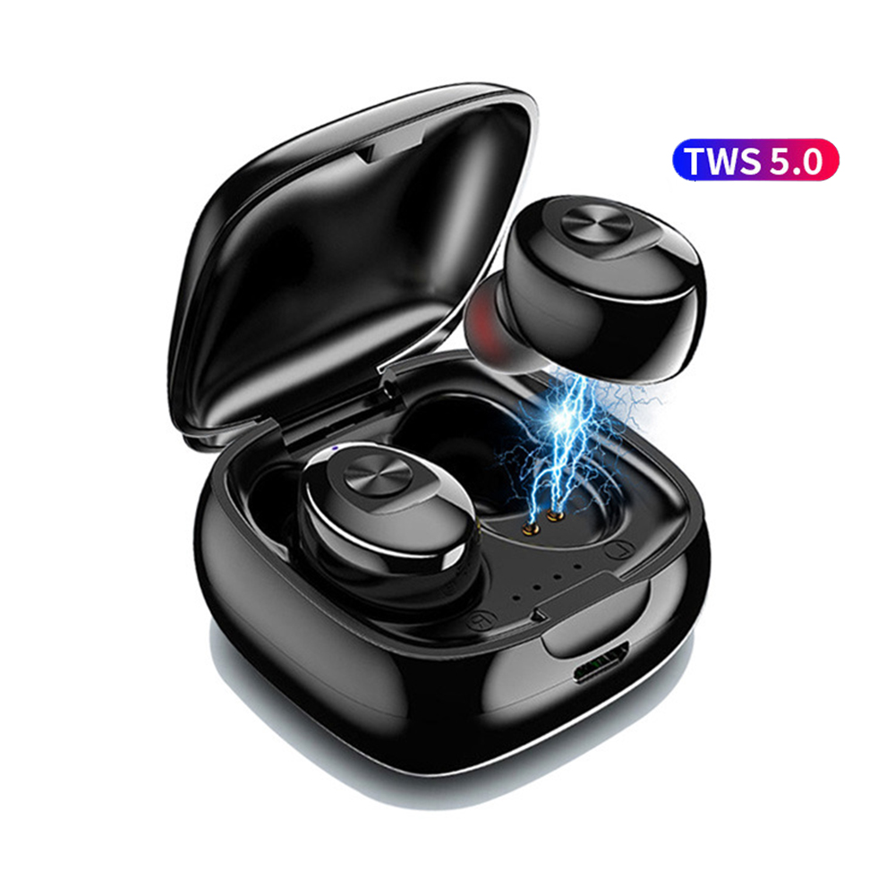 Earbuds Earphones Mobile Phone Waterproof Gaming Bluetooth Travel TWS 5.0 Wireless Headphones Deep Bass Stereo in-Ear Earphones