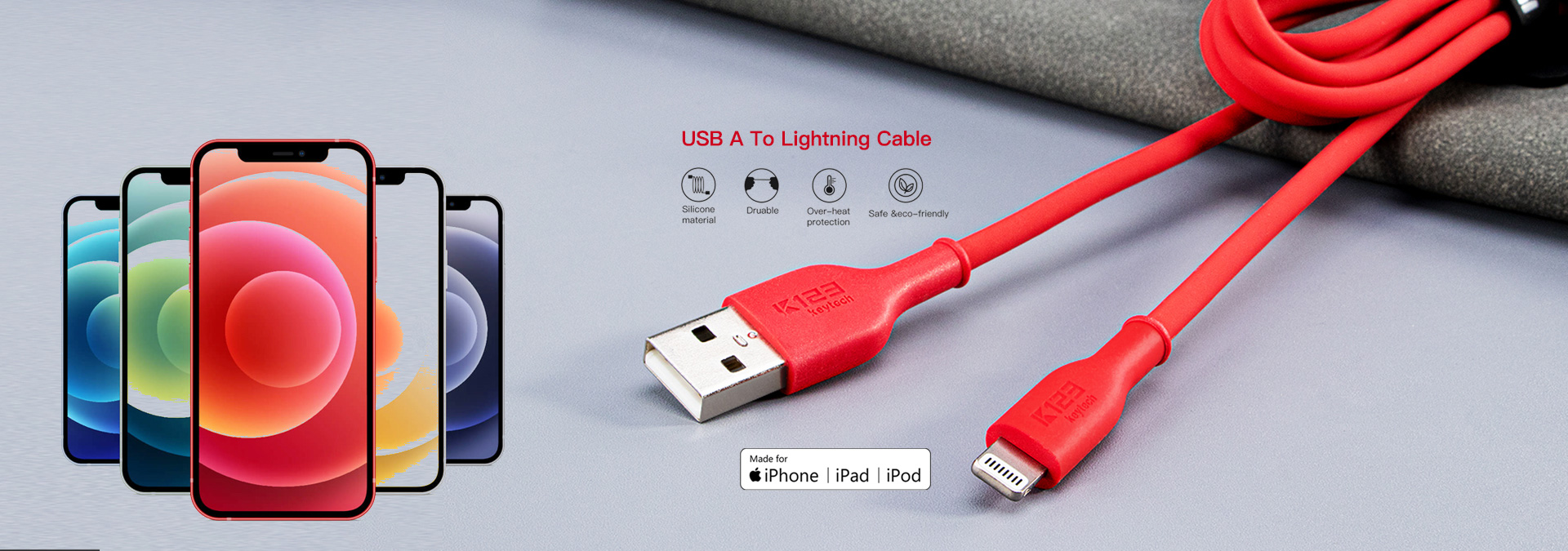 Silicone Lightning Cable