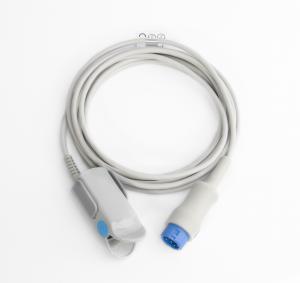 Compatible with Mindray's reusable adult finger clip blood oxygen probe